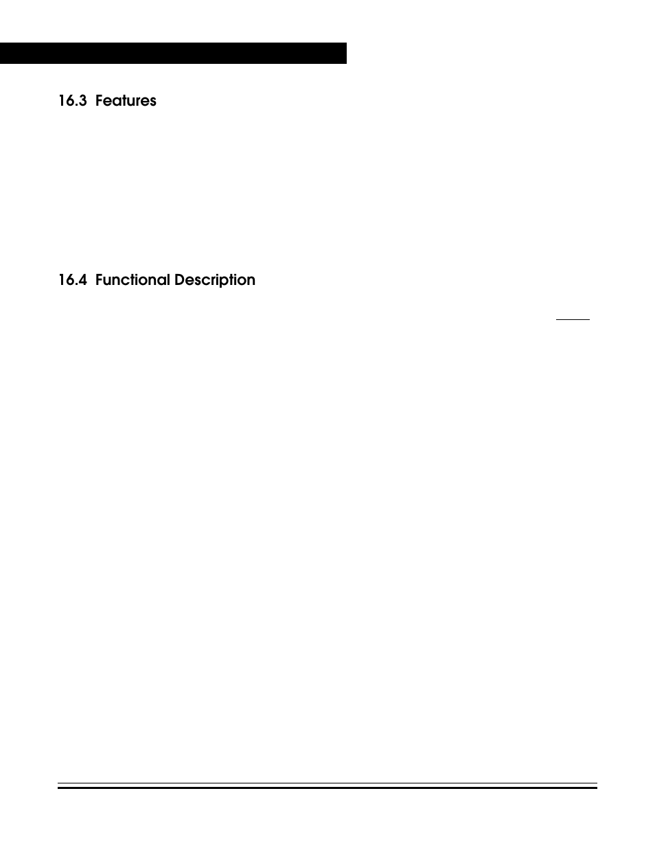 3 features, 4 functional description, Features | Functional description | Freescale Semiconductor MC68HC08KH12 User Manual | Page 242 / 262