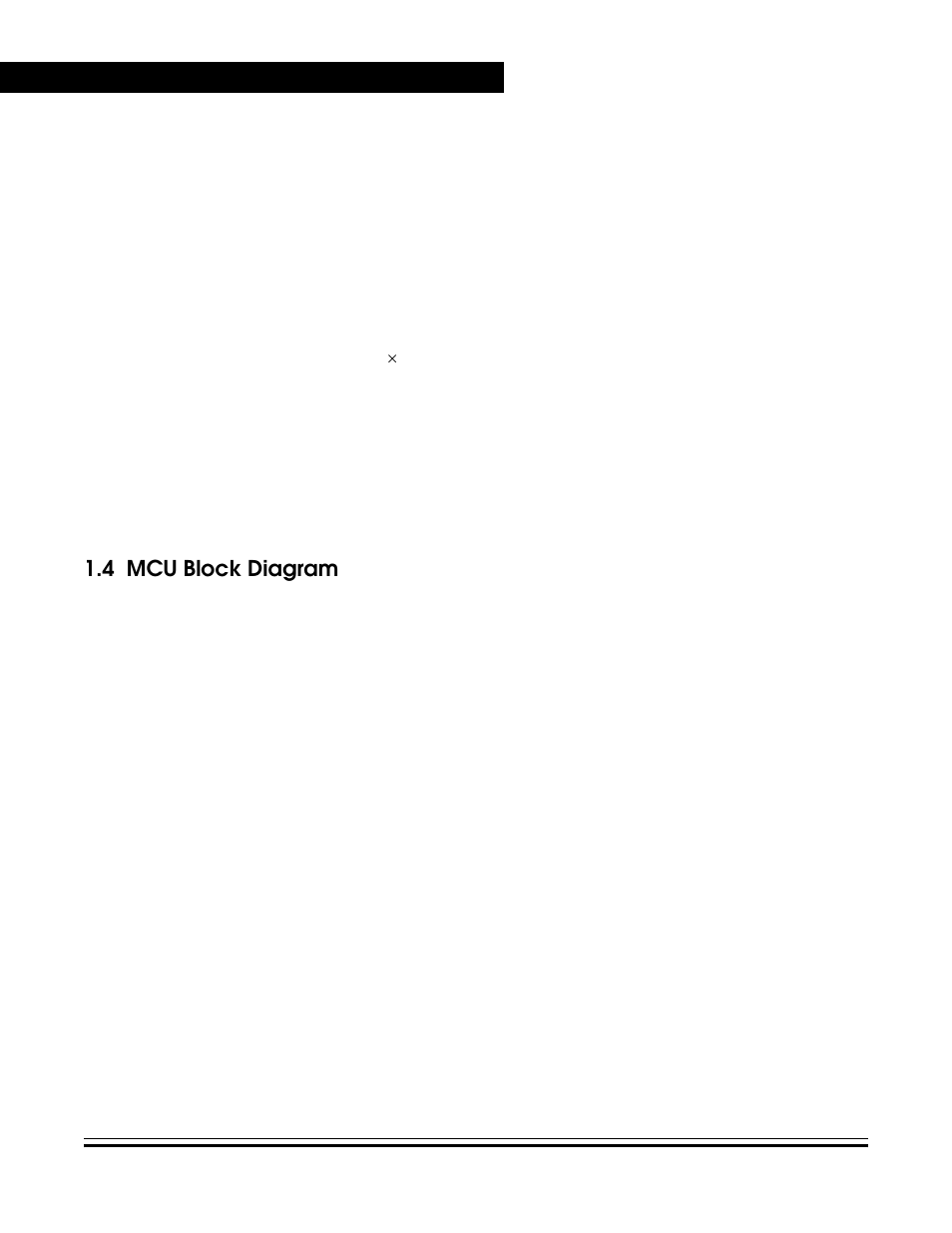 4 mcu block diagram, Mcu block diagram | Freescale Semiconductor MC68HC08KH12 User Manual | Page 26 / 262