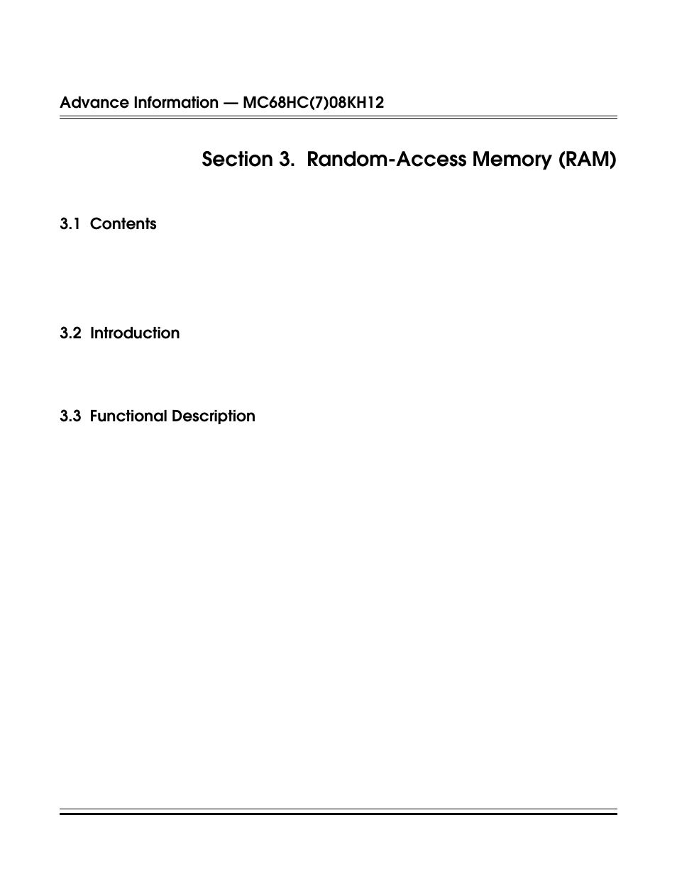 Freescale Semiconductor MC68HC08KH12 User Manual | Page 45 / 262