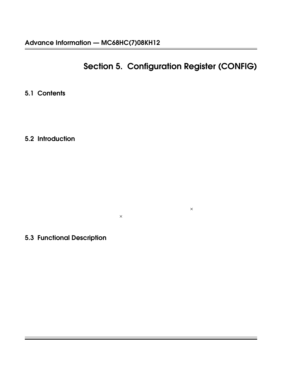 Freescale Semiconductor MC68HC08KH12 User Manual | Page 49 / 262