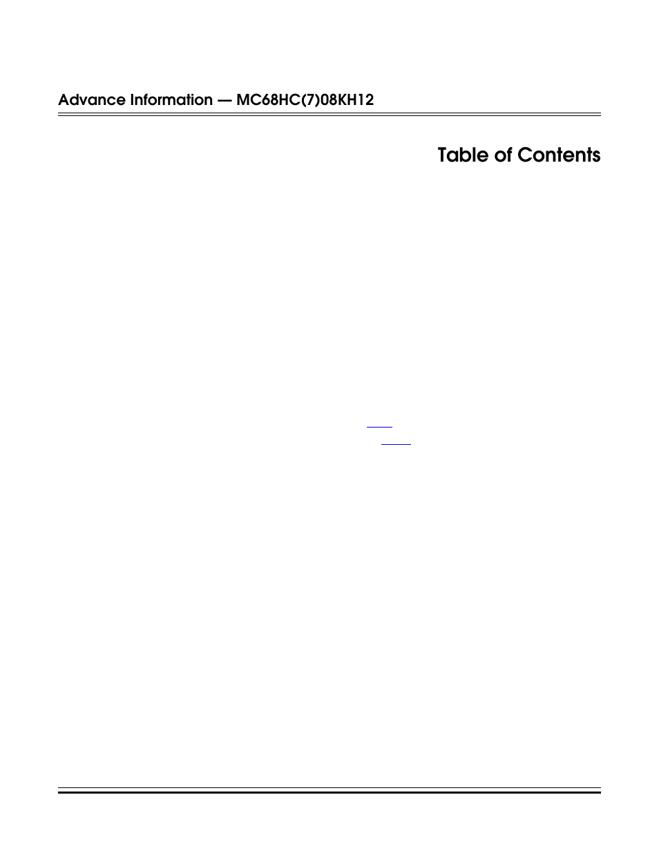 Freescale Semiconductor MC68HC08KH12 User Manual | Page 5 / 262