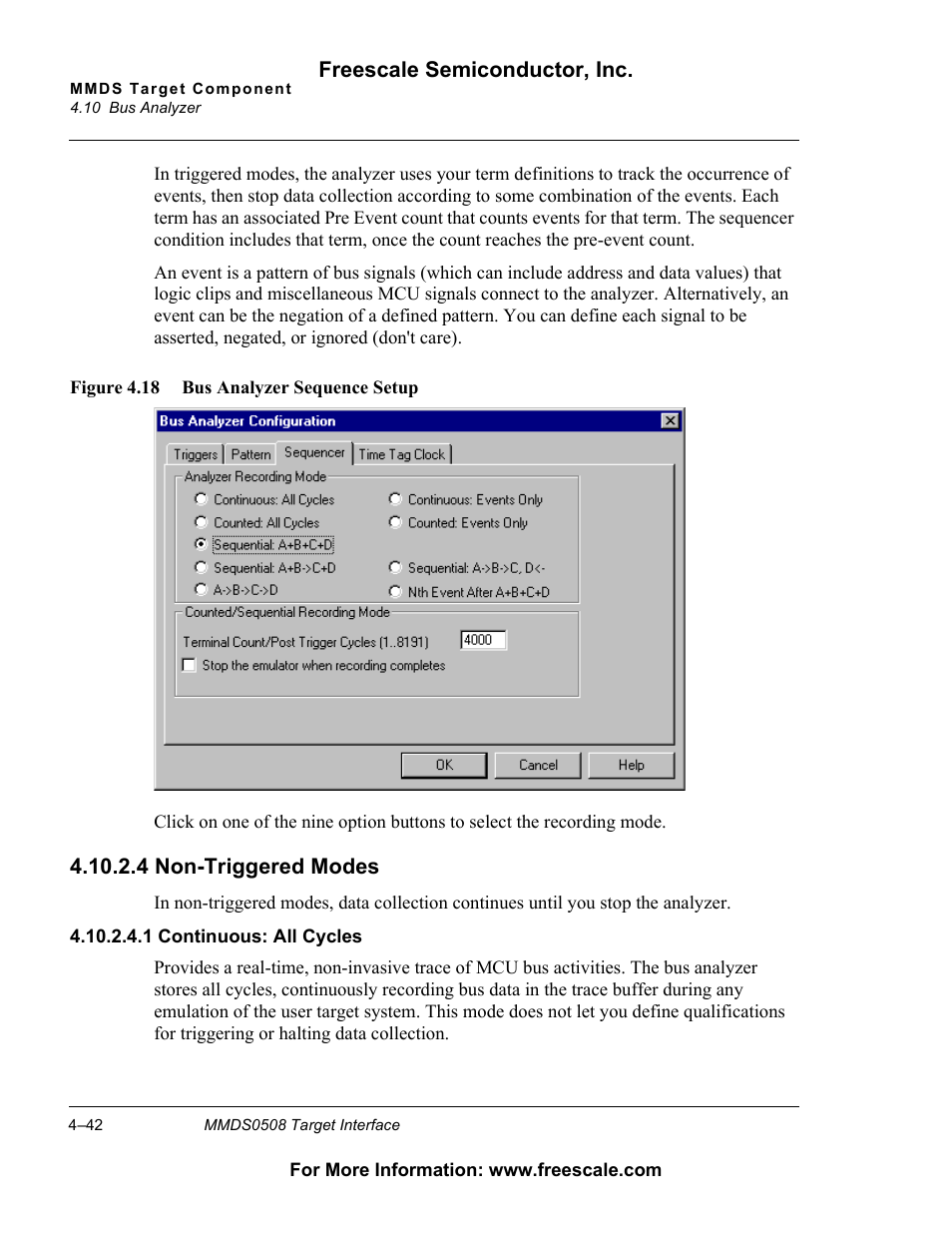 Freescale Semiconductor Target Interface MMDS0508 User Manual | Page 42 / 86