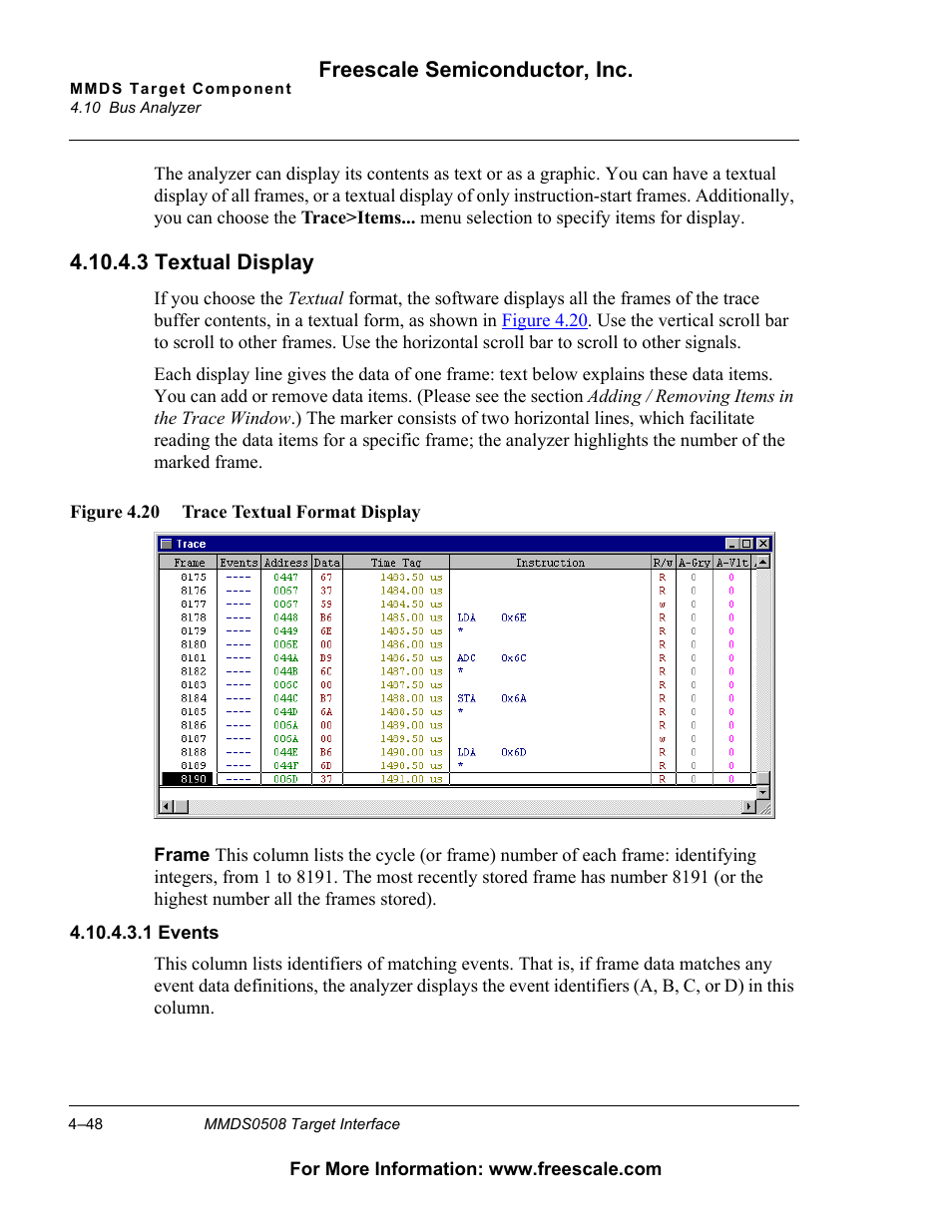 Freescale Semiconductor Target Interface MMDS0508 User Manual | Page 48 / 86