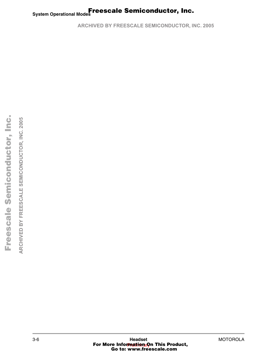 Freescale Semiconductor MOTOROLA 94001480400/D User Manual | Page 16 / 16