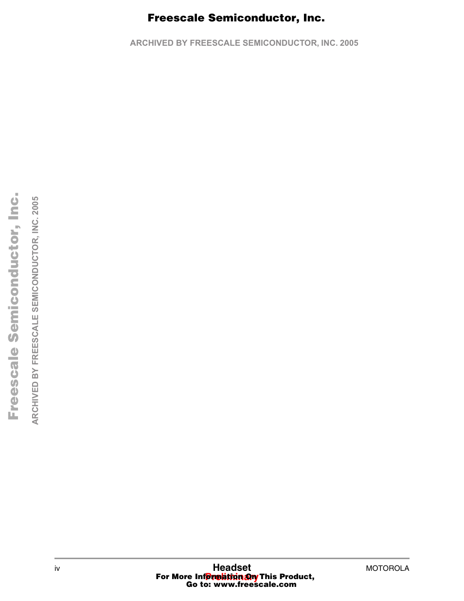 Freescale Semiconductor MOTOROLA 94001480400/D User Manual | Page 4 / 16