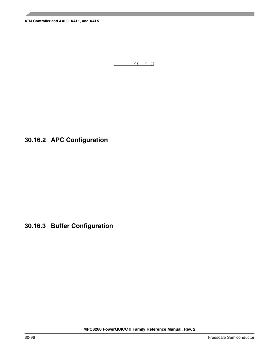 2 apc configuration, 3 buffer configuration, Apc configuration -96 | Buffer configuration -96 | Freescale Semiconductor MPC8260 User Manual | Page 1016 / 1360