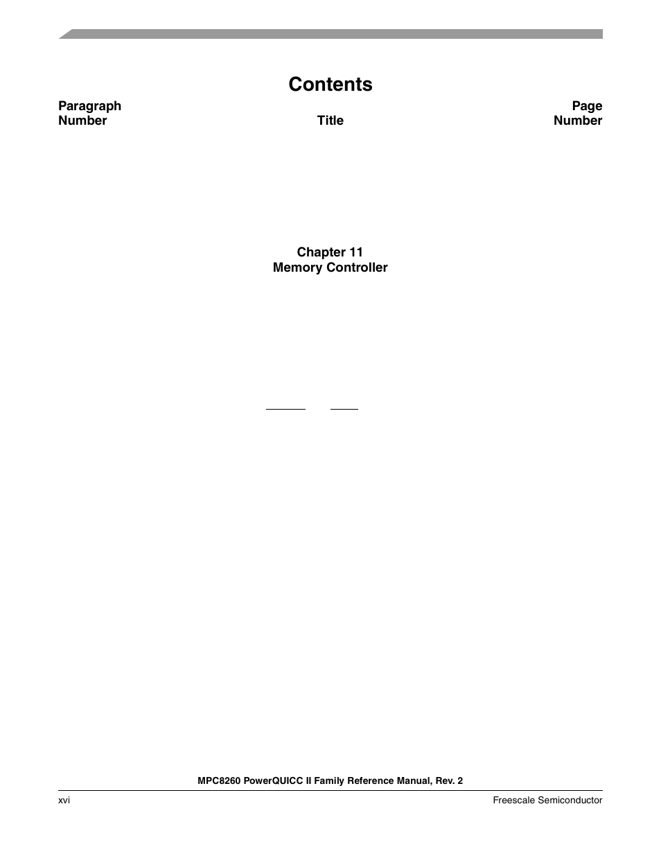 Freescale Semiconductor MPC8260 User Manual | Page 18 / 1360