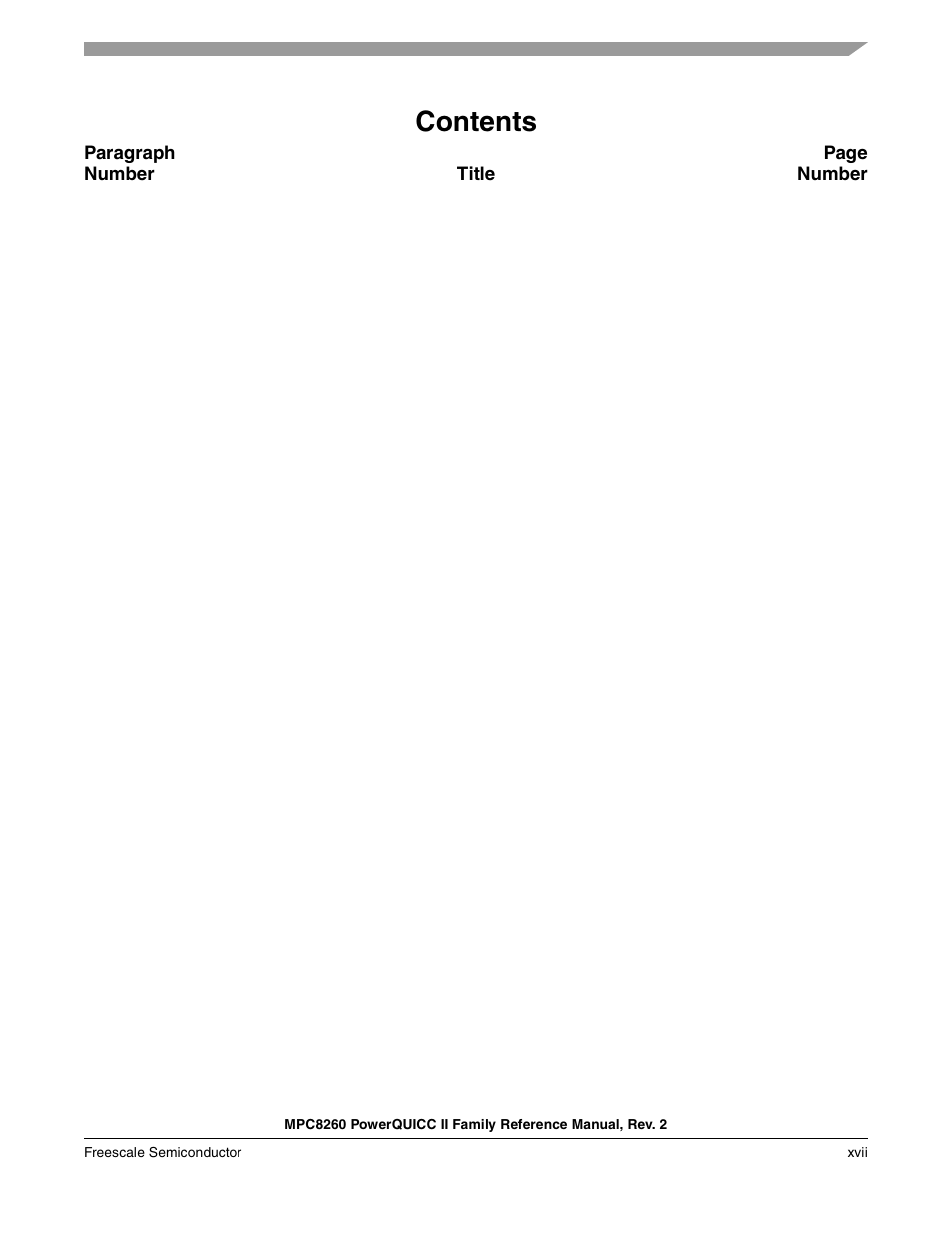 Freescale Semiconductor MPC8260 User Manual | Page 19 / 1360