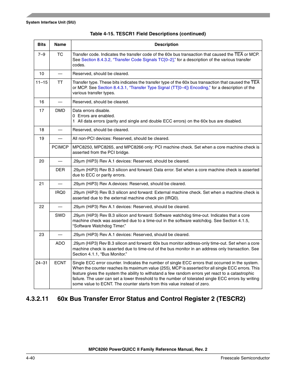 Freescale Semiconductor MPC8260 User Manual | Page 212 / 1360