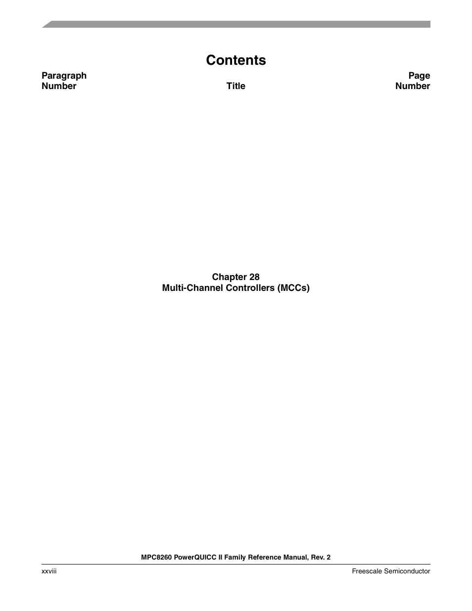 Freescale Semiconductor MPC8260 User Manual | Page 30 / 1360