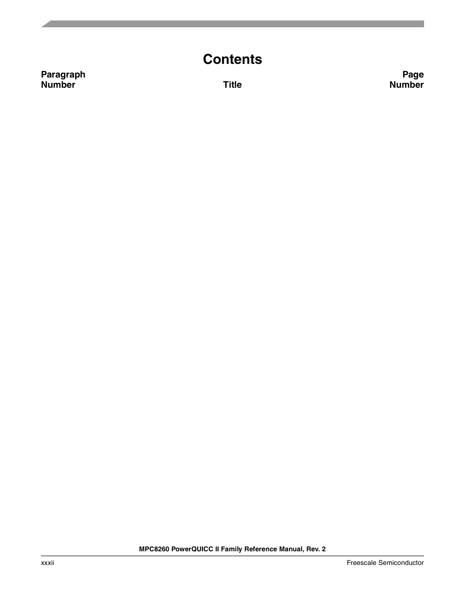 Freescale Semiconductor MPC8260 User Manual | Page 34 / 1360