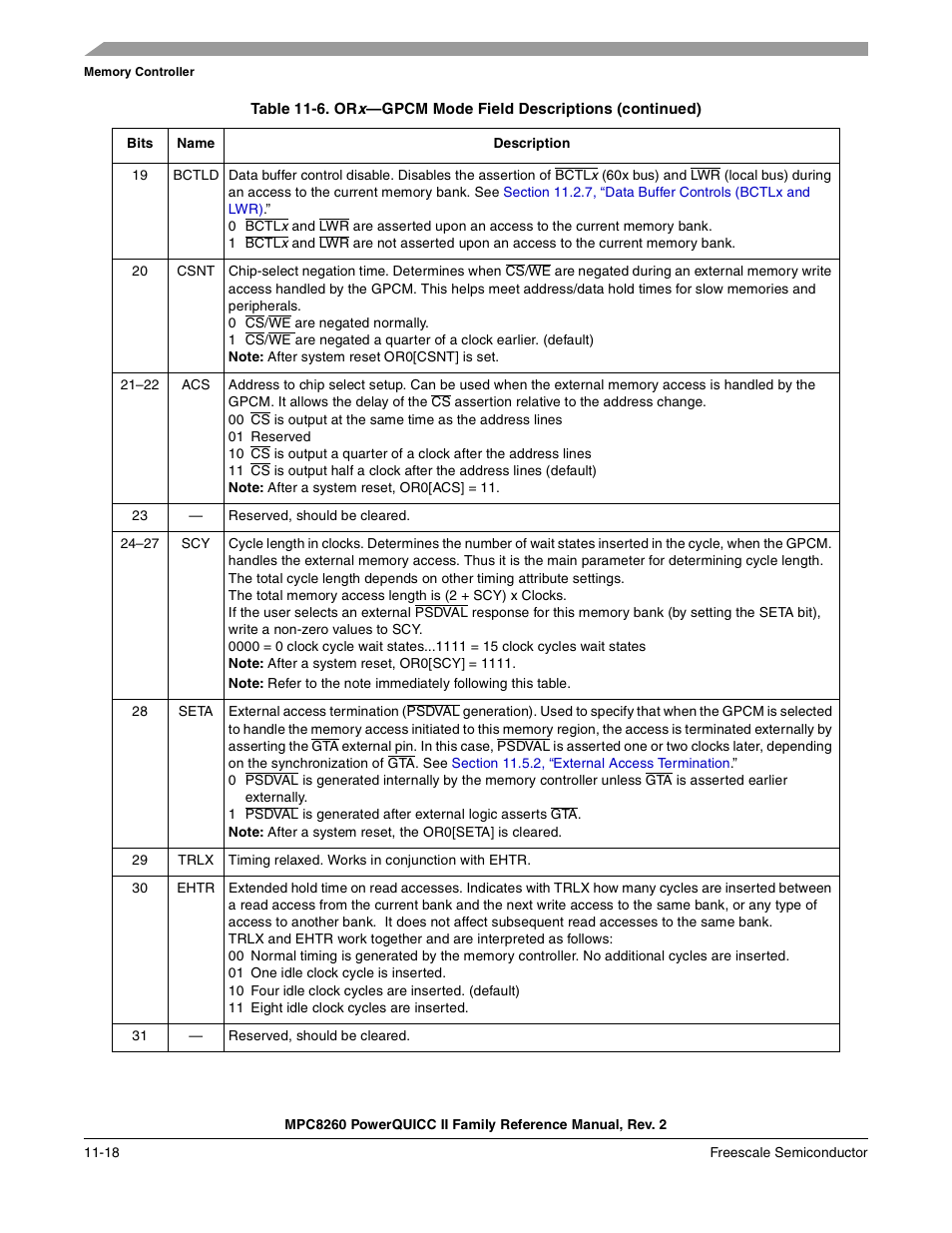 Freescale Semiconductor MPC8260 User Manual | Page 436 / 1360