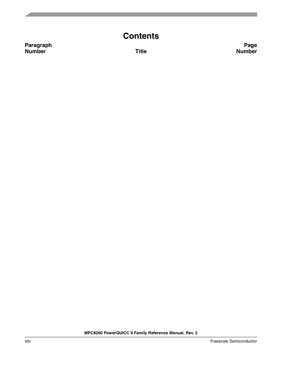 Freescale Semiconductor MPC8260 User Manual | Page 46 / 1360