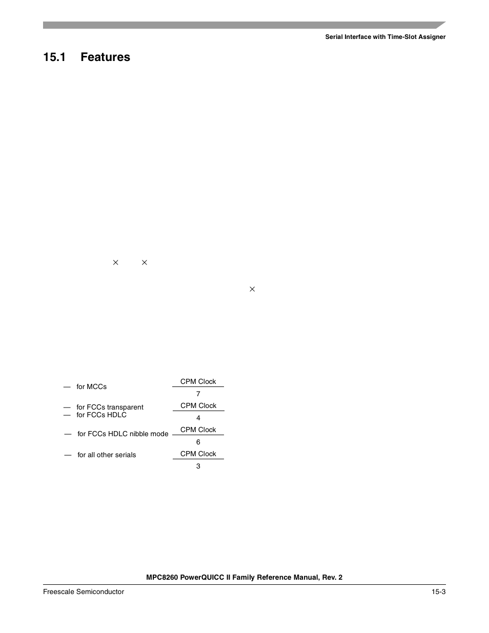 1 features, Features -3 | Freescale Semiconductor MPC8260 User Manual | Page 579 / 1360