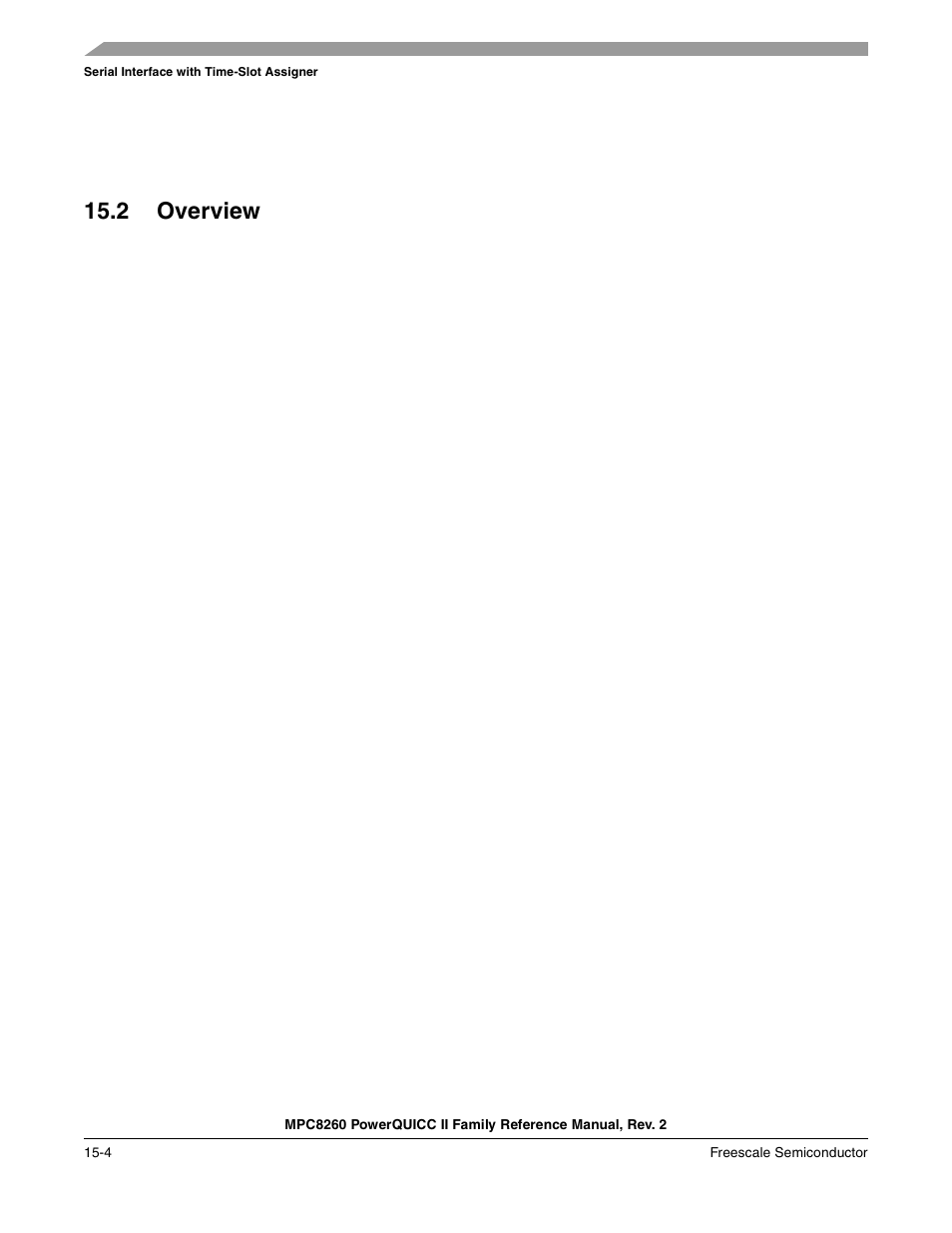 2 overview, Overview -4 | Freescale Semiconductor MPC8260 User Manual | Page 580 / 1360