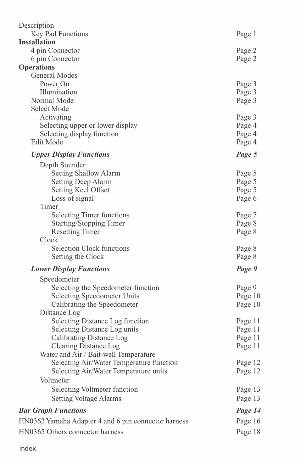 Faria Instruments PILOT IS0152 User Manual | Page 2 / 23