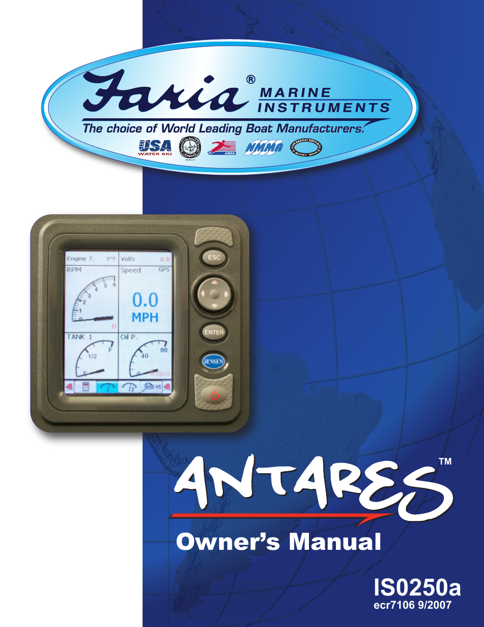 Faria Instruments Antares IS0250a User Manual | 44 pages