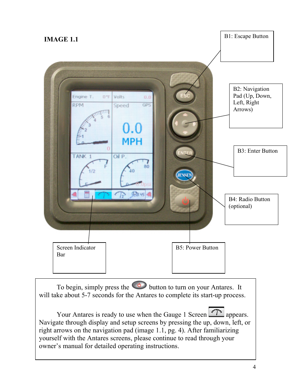 Faria Instruments Antares IS0250a User Manual | Page 6 / 44