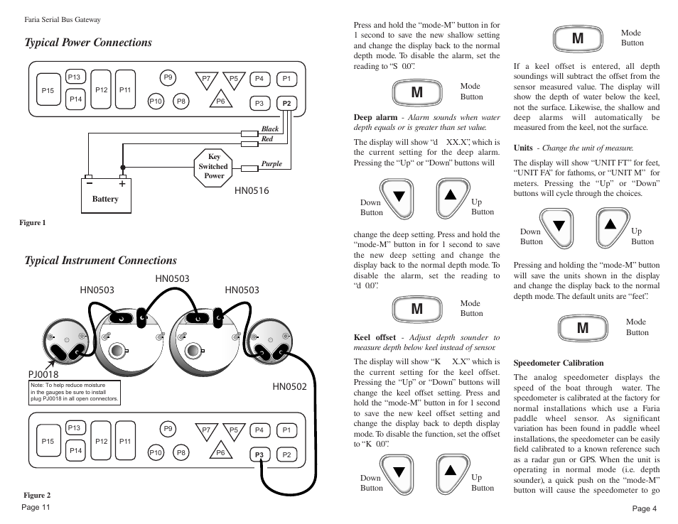 Faria Instruments Evinrude FICHT Engines User Manual | Page 12 / 16