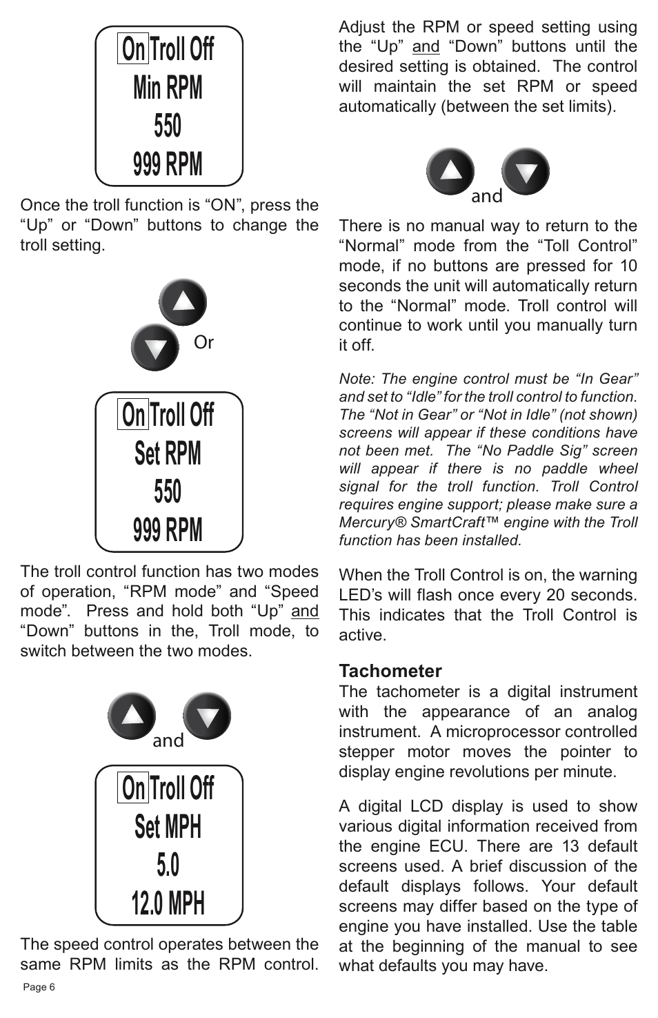 Faria Instruments SMARTCRAFT MG2000 User Manual | Page 12 / 60