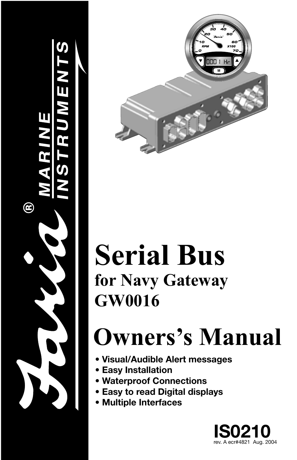 Faria Instruments GW0016 User Manual | 14 pages