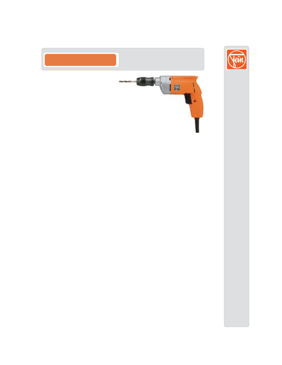 FEIN Power Tools ASye 636 Kin User Manual | 3 pages