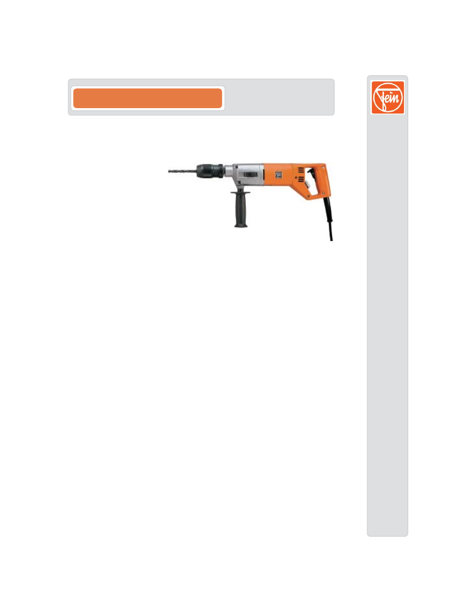FEIN Power Tools DSe 648 User Manual | 3 pages