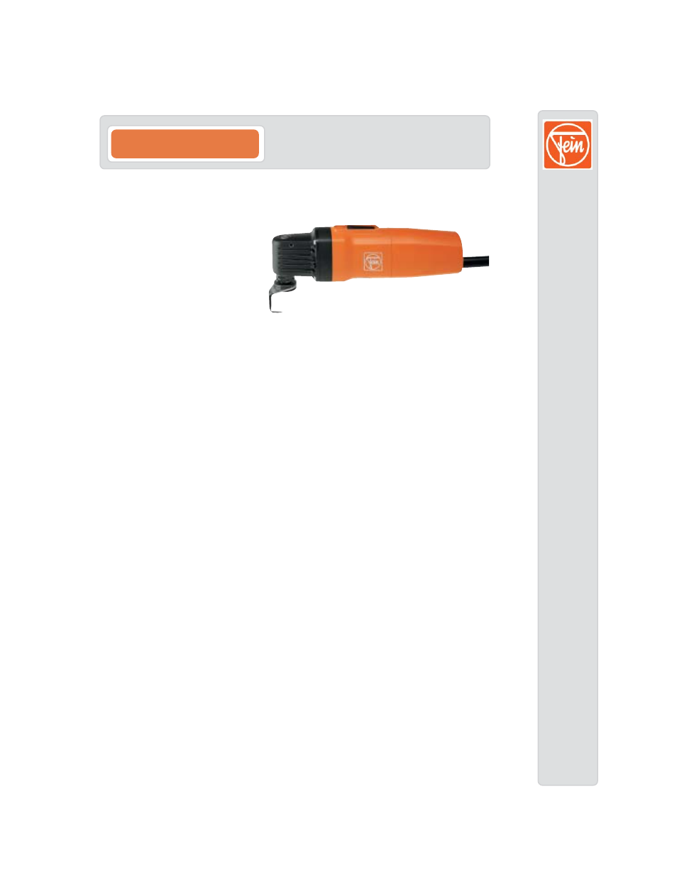 FEIN Power Tools AStlxe 638 User Manual | 3 pages