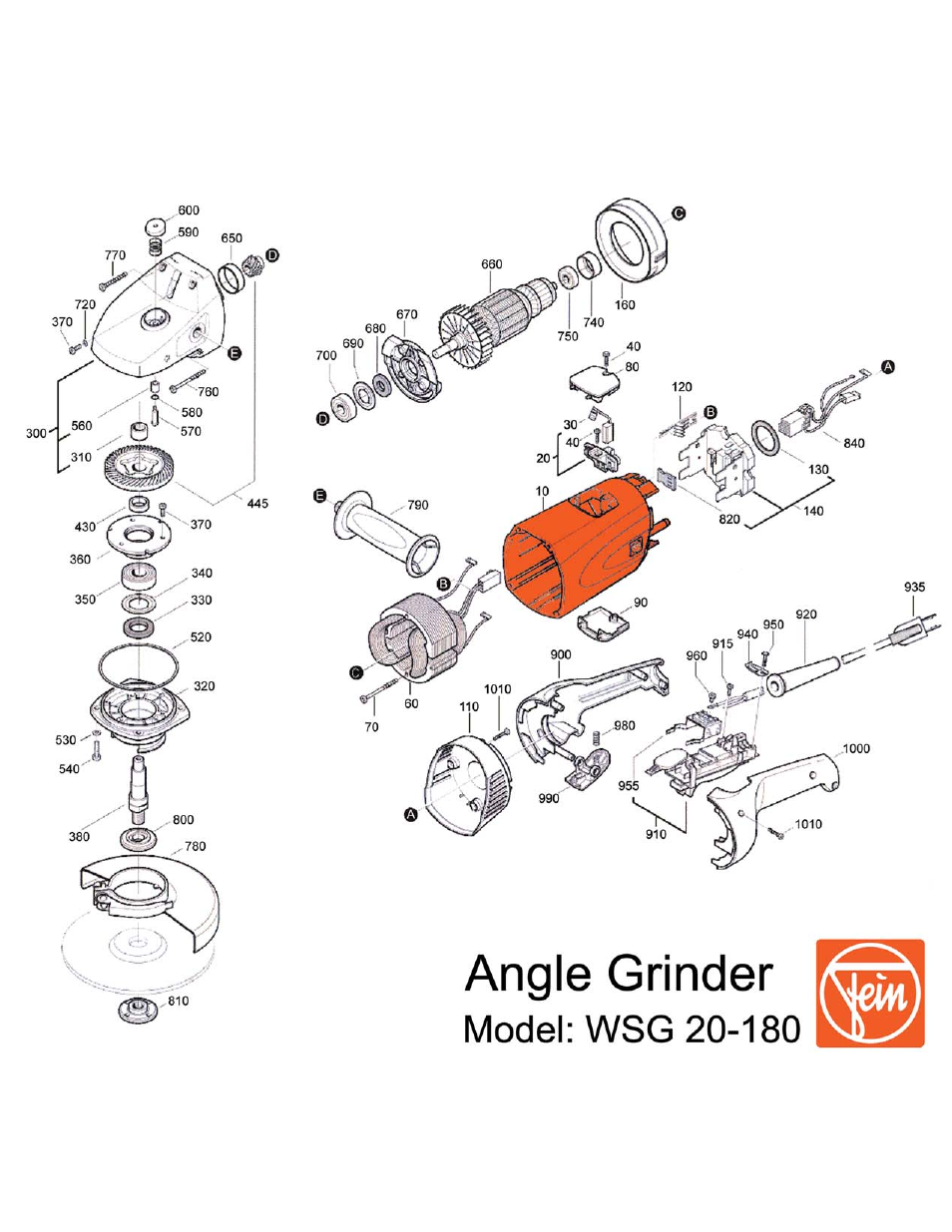 FEIN Power Tools WSG 20-180 User Manual | Page 2 / 3