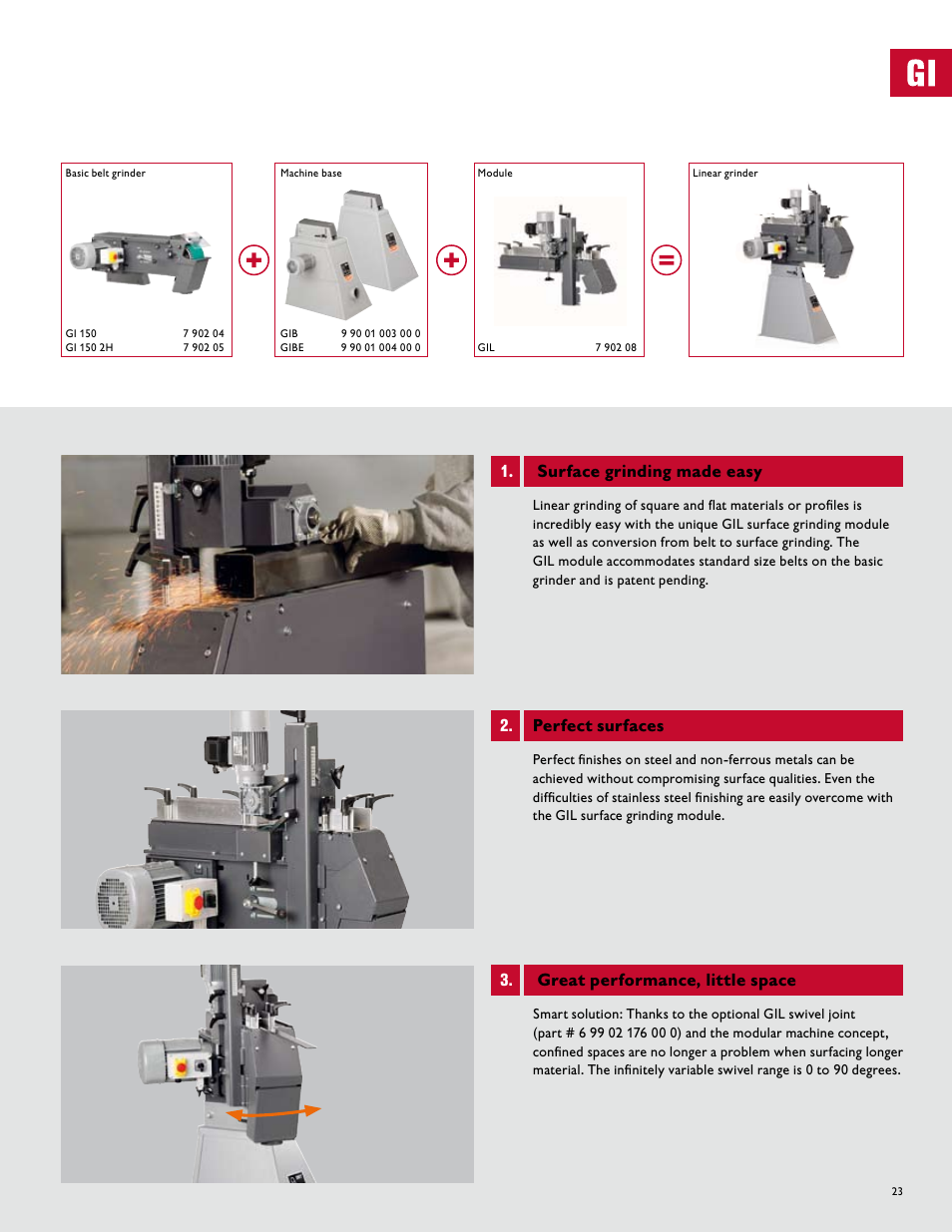 FEIN Power Tools GRIT Belt Grinder User Manual | Page 23 / 34