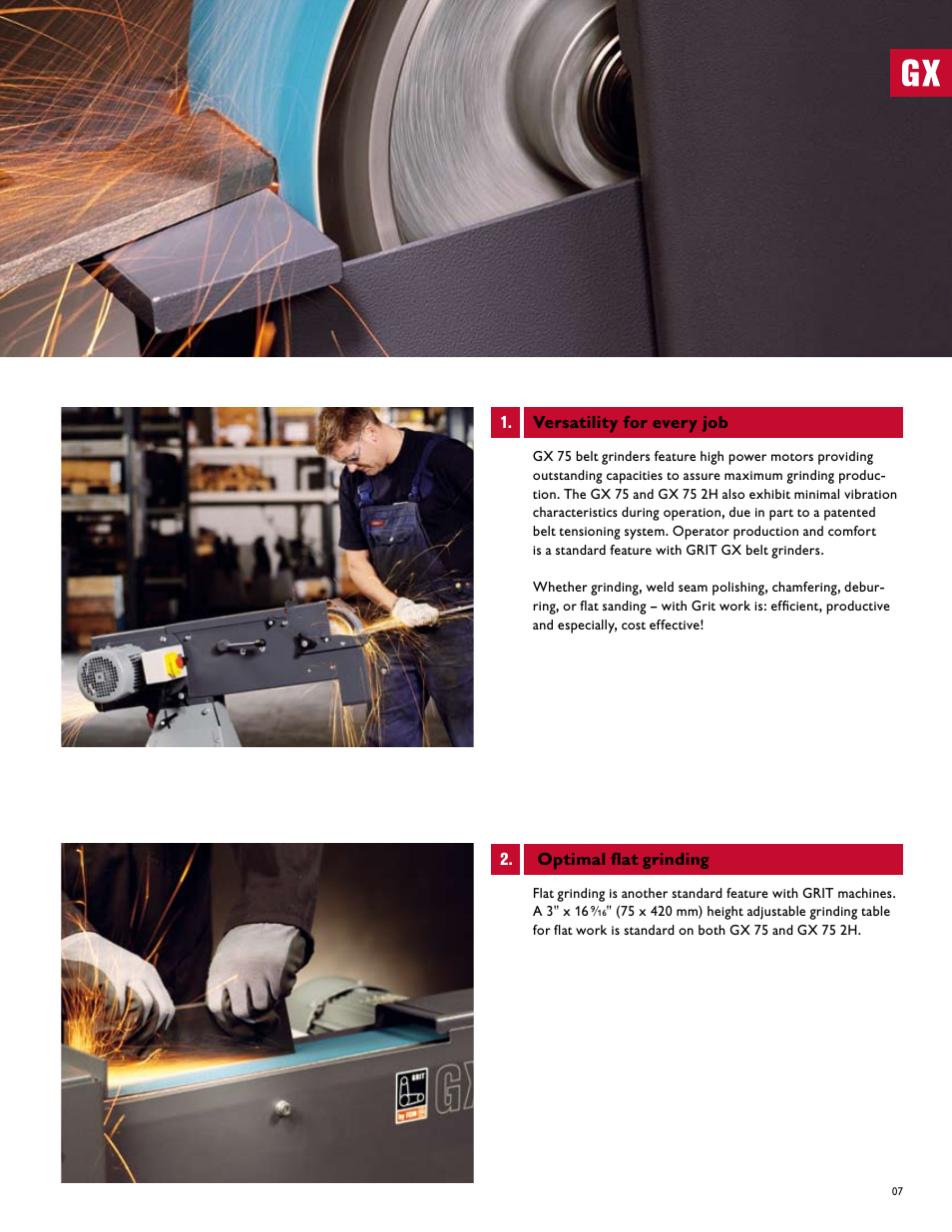 FEIN Power Tools GRIT Belt Grinder User Manual | Page 7 / 34