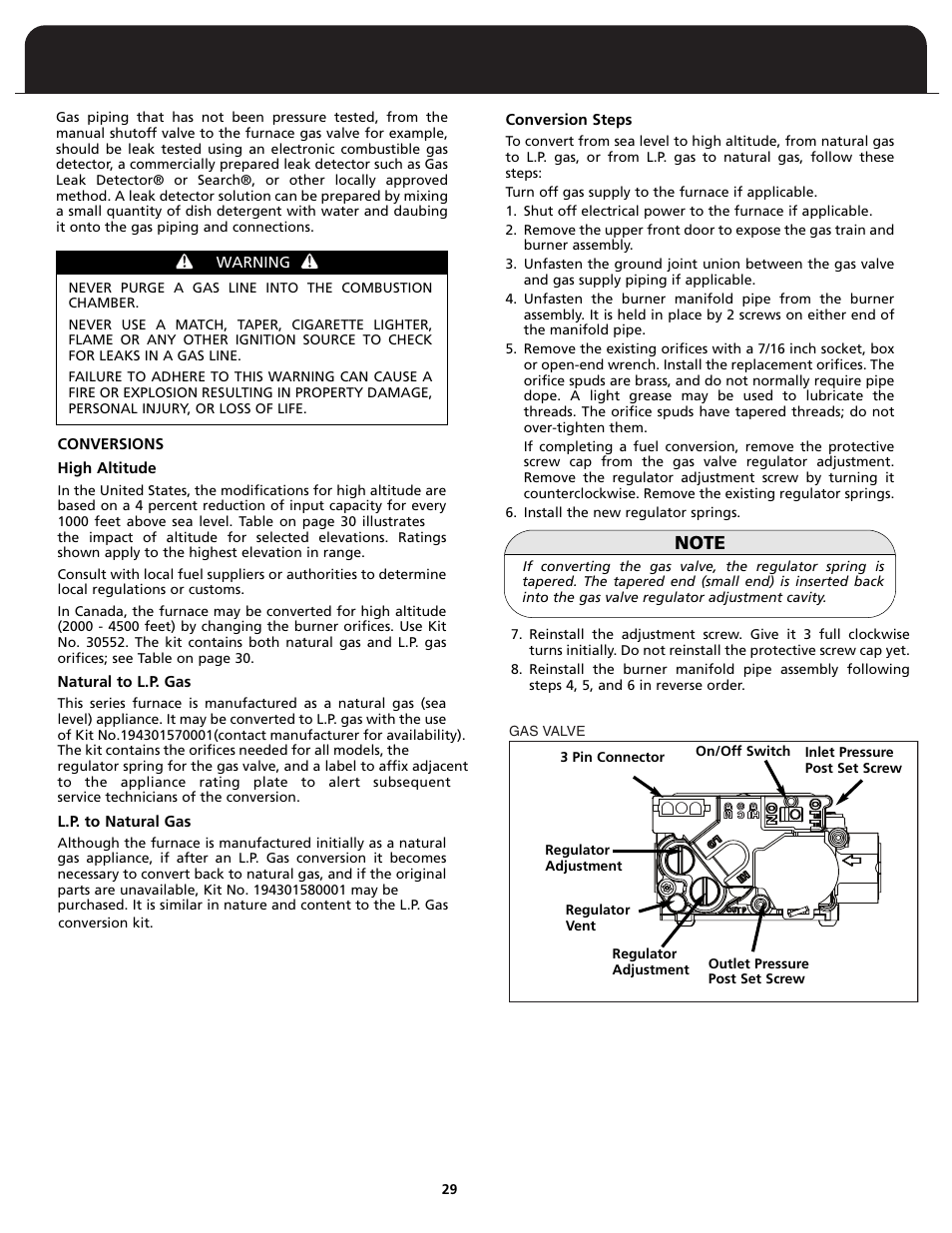 Fedders FV95A090 User Manual | Page 31 / 50