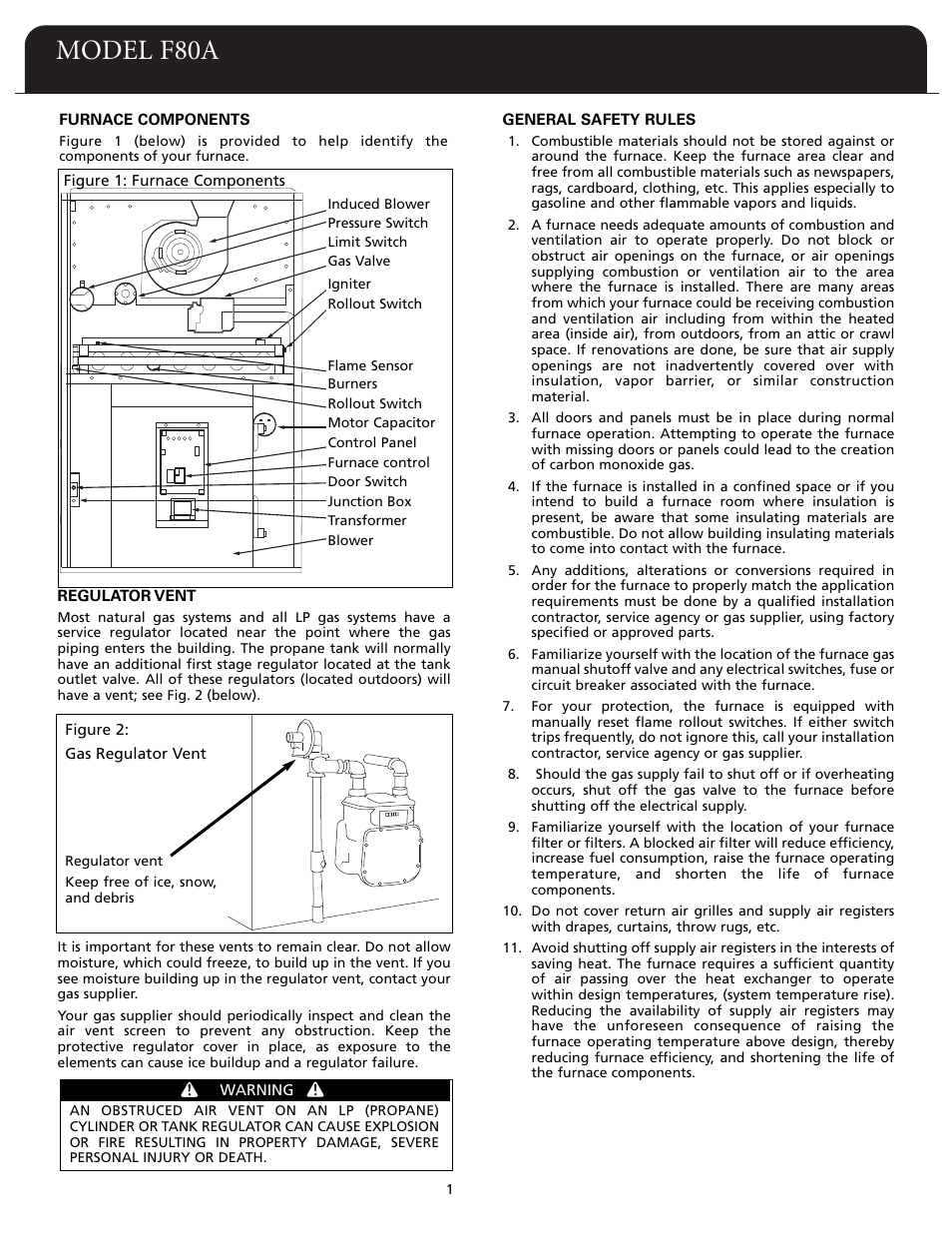 Model f80a | Fedders F80A User Manual | Page 28 / 32