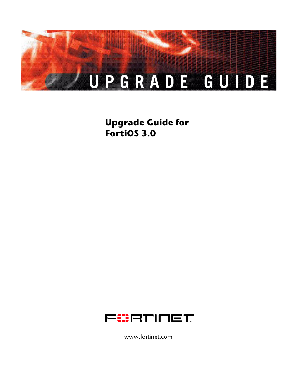 Fortinet FortiOS 3.0 User Manual | 46 pages