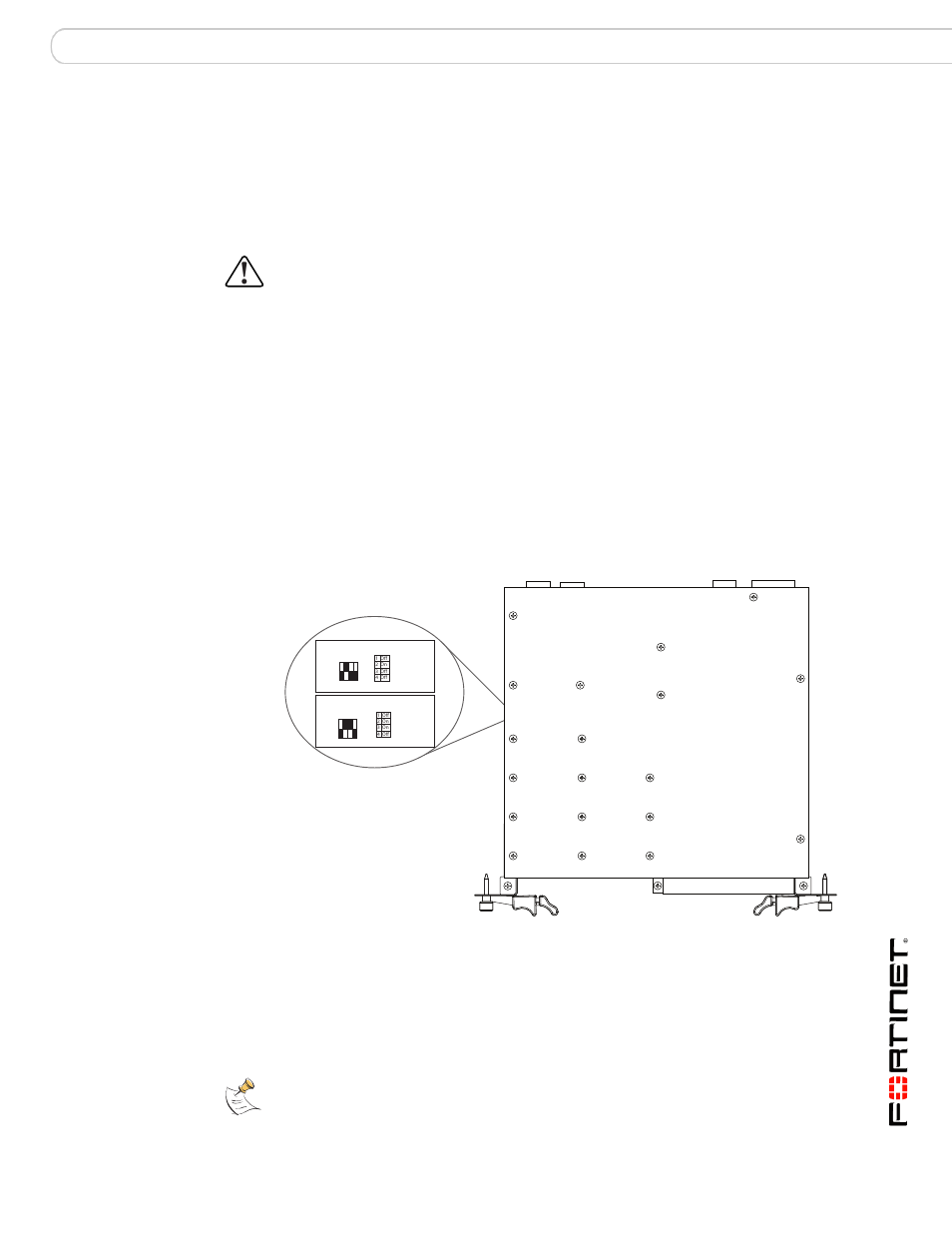 Fortigate-5001a board (top view) | Fortinet FortiGate 5001A-SW User Manual | Page 13 / 40