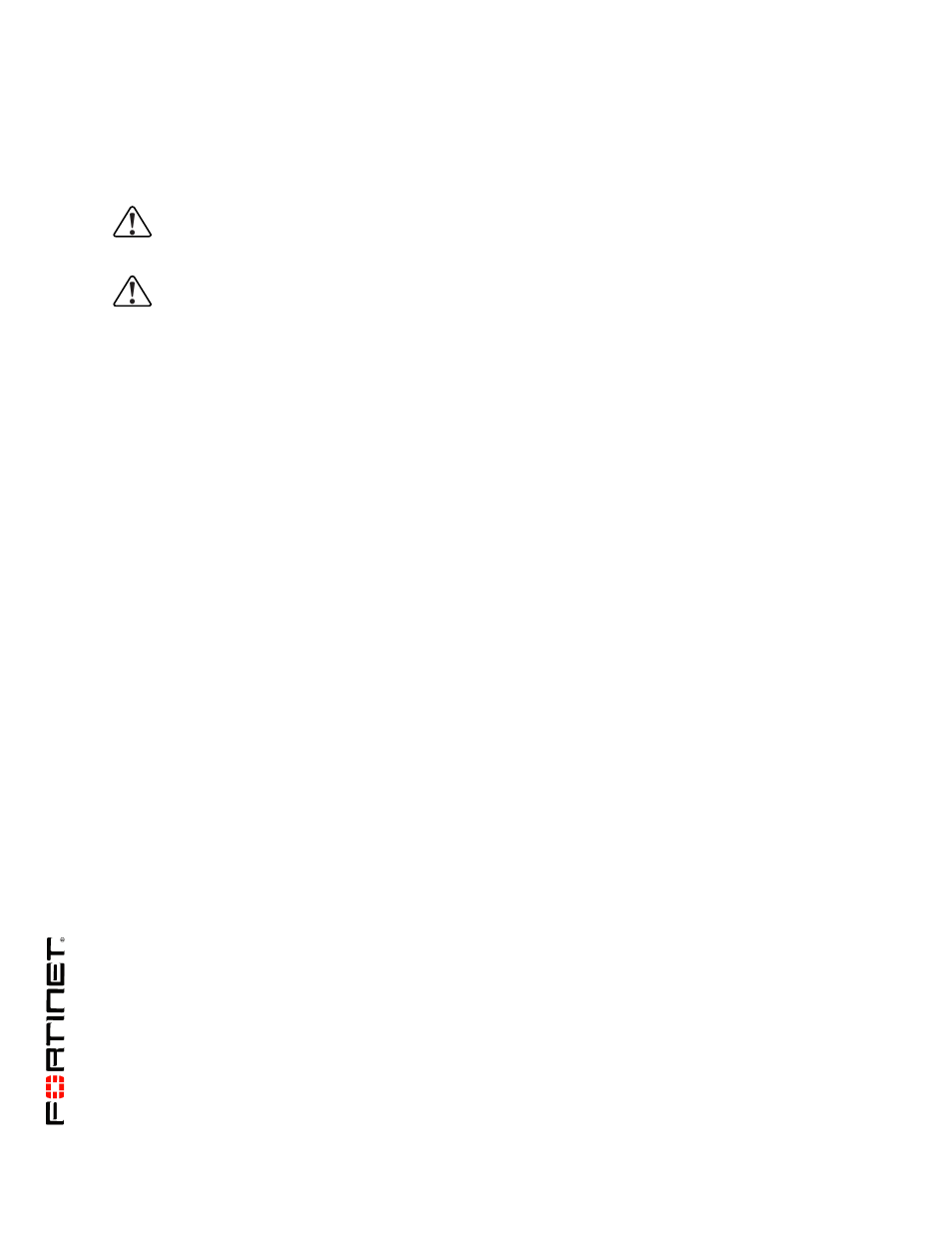 Warnings and cautions | Fortinet FortiGate 5001A-SW User Manual | Page 2 / 40