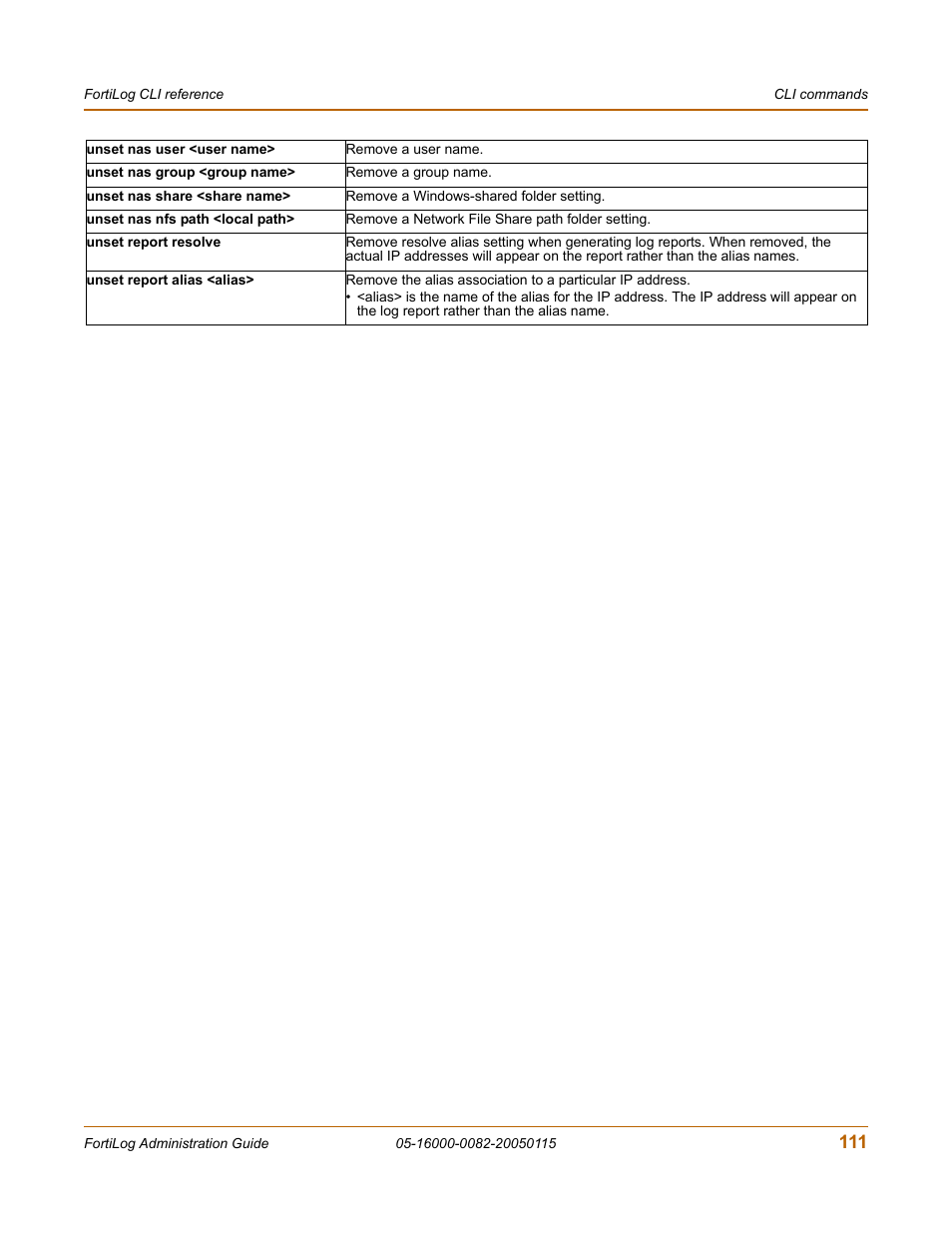 Fortinet FortiLog-400 User Manual | Page 111 / 124