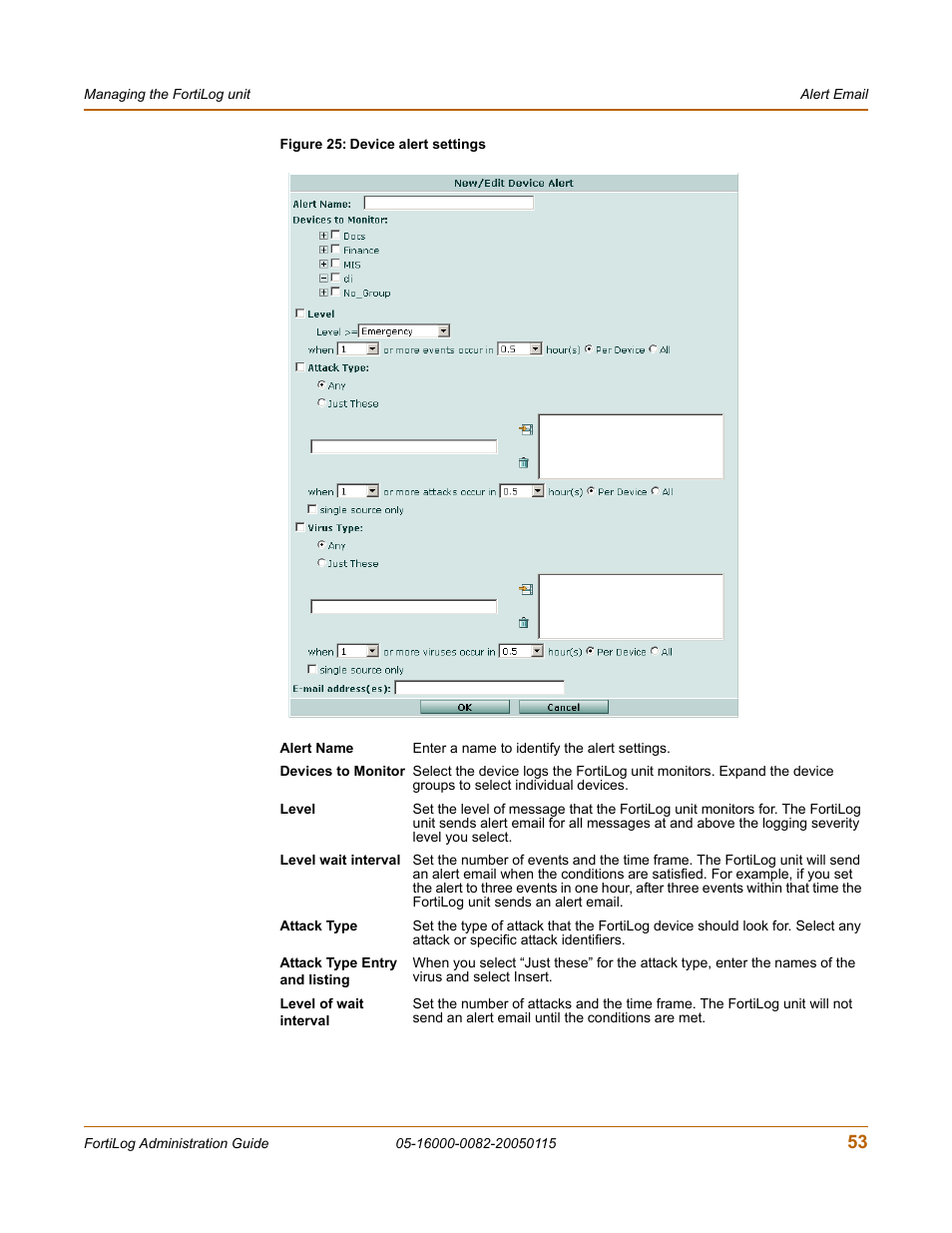 Fortinet FortiLog-400 User Manual | Page 53 / 124