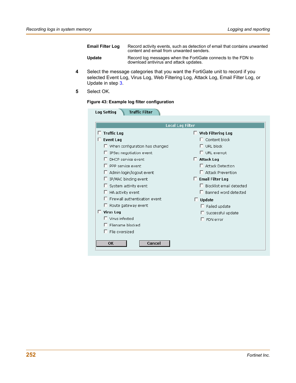 Fortinet FortiGate 100 User Manual | Page 252 / 272