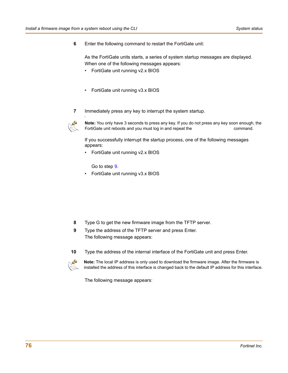 Fortinet FortiGate 100 User Manual | Page 76 / 272