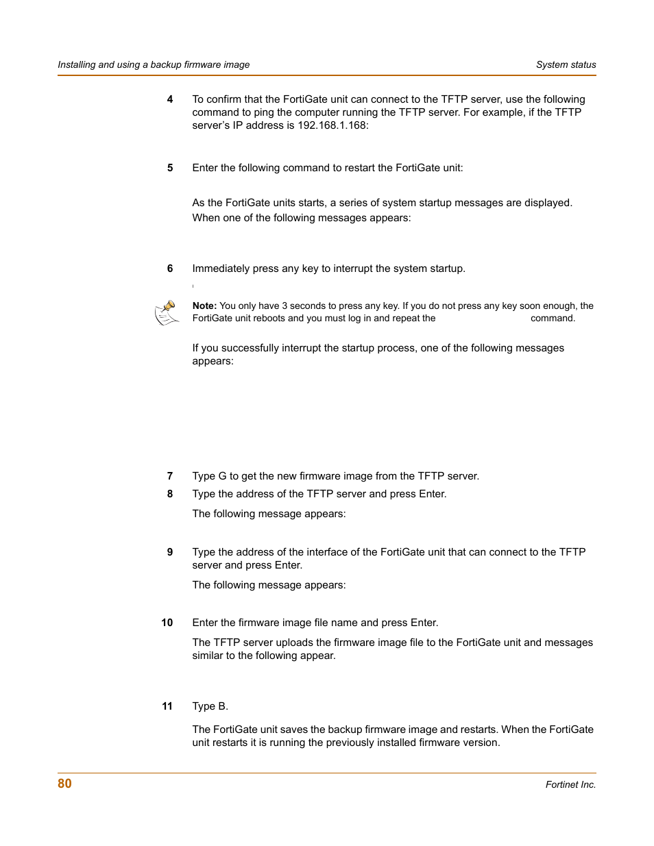 Fortinet FortiGate 100 User Manual | Page 80 / 272