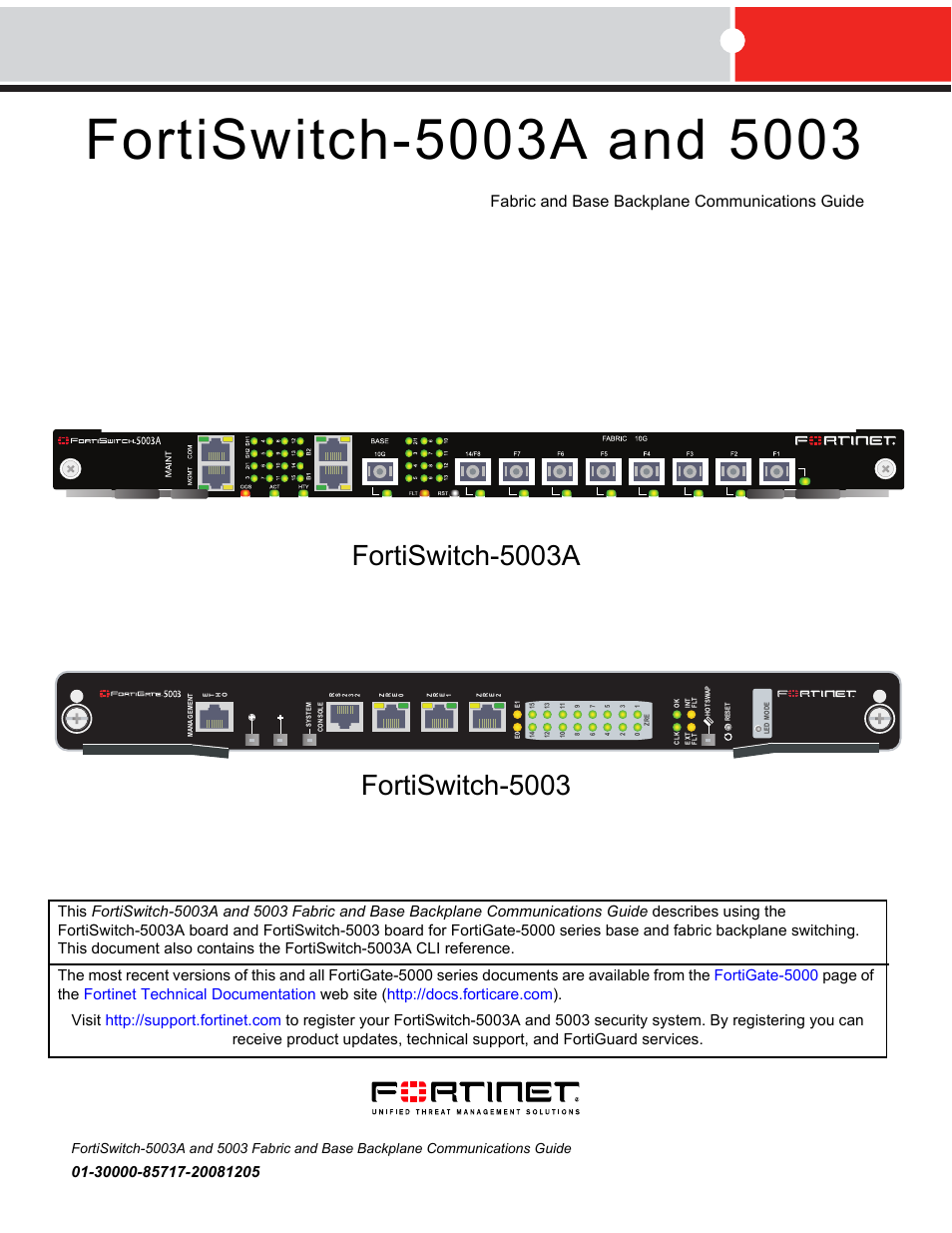 Fortinet 5003 User Manual | 128 pages