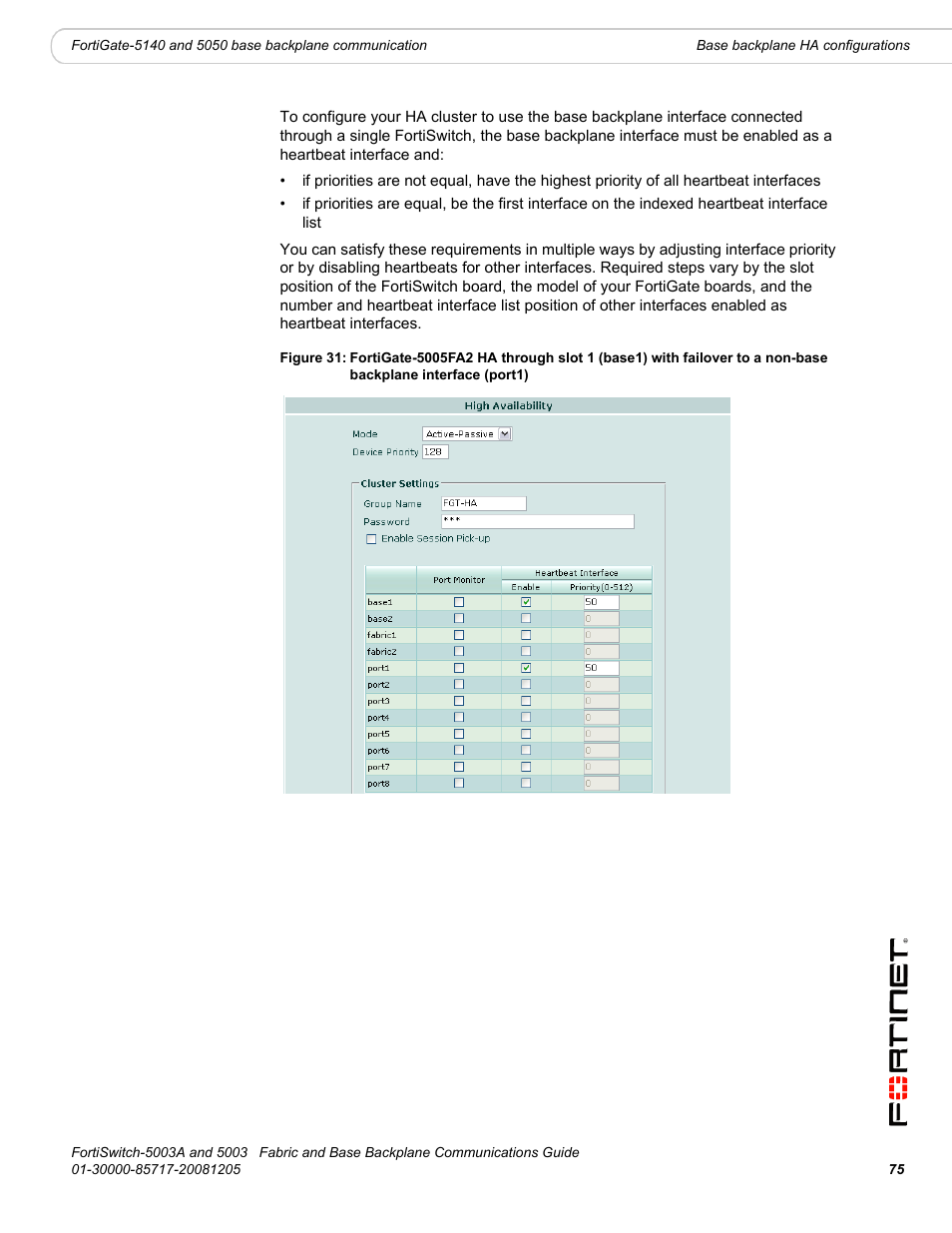 Fortinet 5003 User Manual | Page 75 / 128