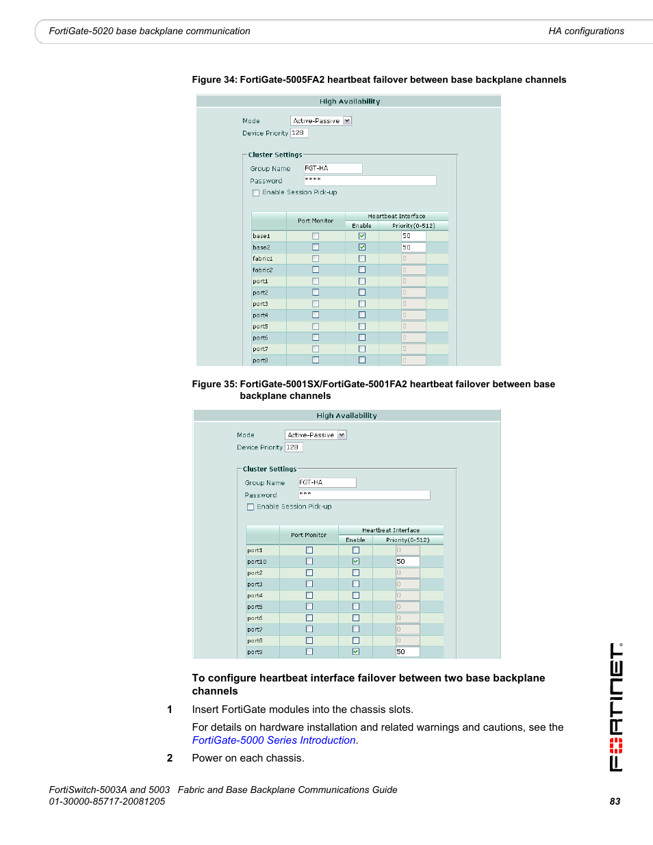 Fortinet 5003 User Manual | Page 83 / 128