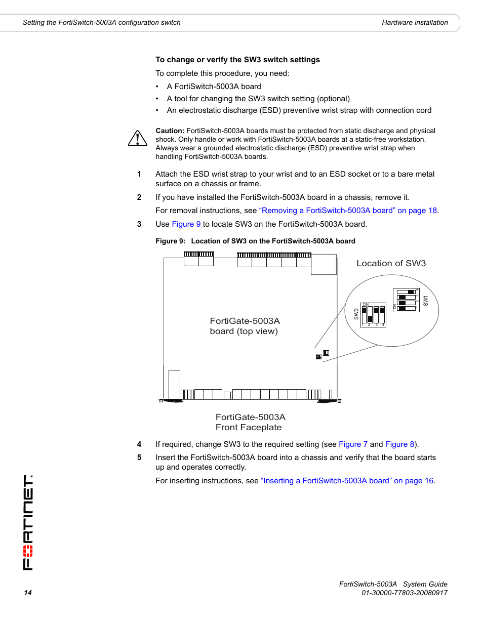 Fortinet 5003A User Manual | Page 14 / 26