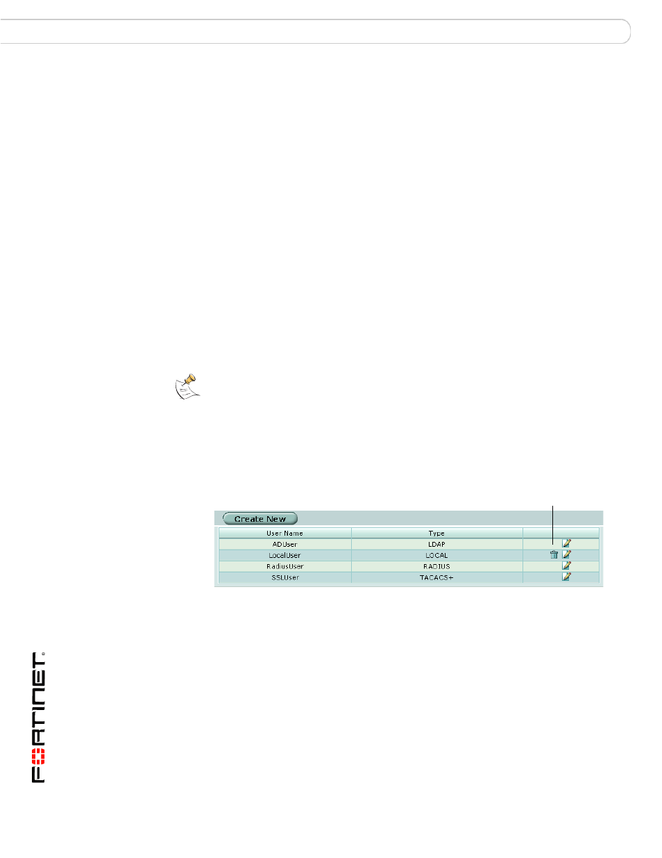 Creating peer users | Fortinet FortiGate v3.0 MR7 User Manual | Page 36 / 66