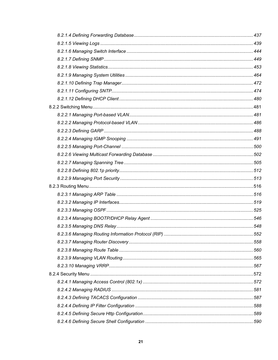 Fortinet MR1 User Manual | Page 21 / 640