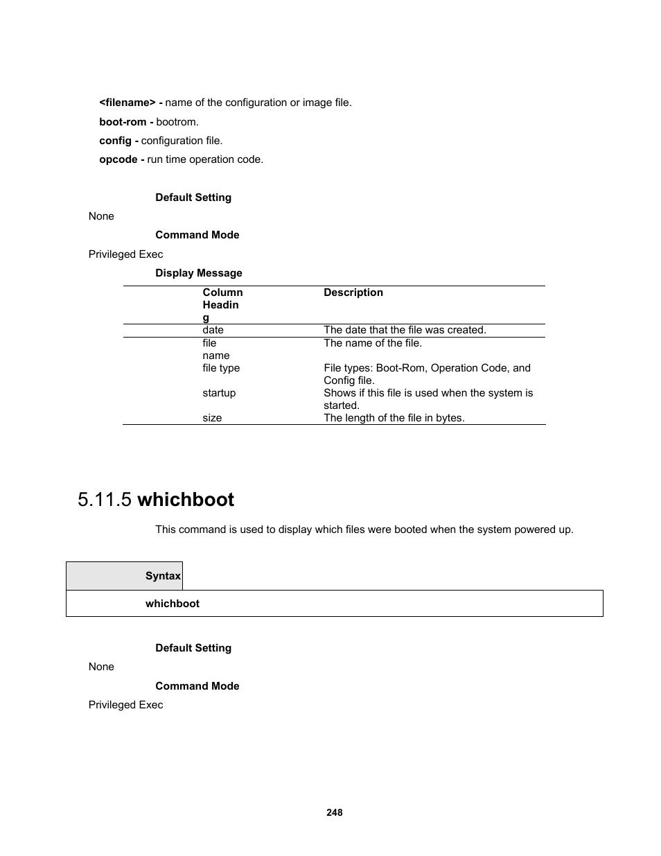 5 whichboot | Fortinet MR1 User Manual | Page 248 / 640