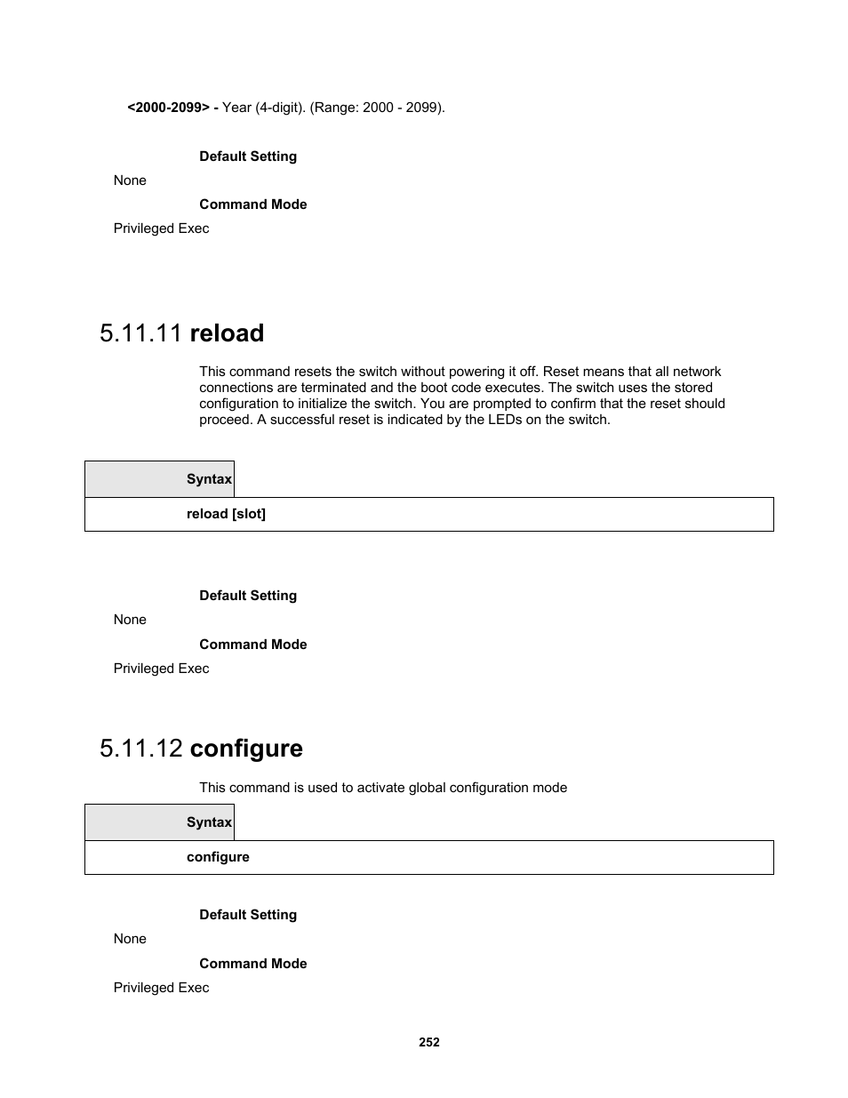 11 reload, 12 configure | Fortinet MR1 User Manual | Page 252 / 640