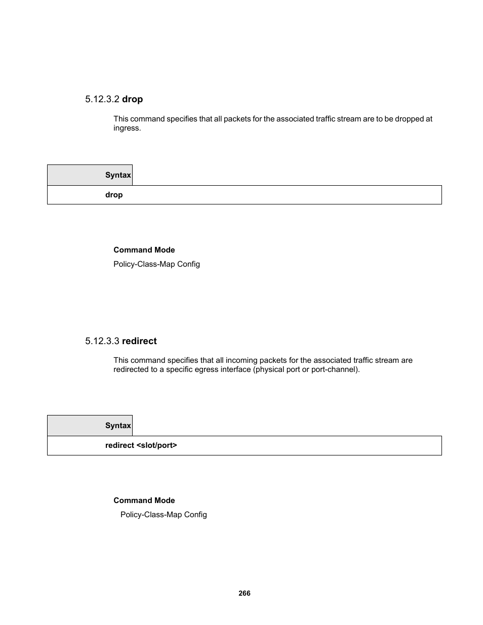 2 drop, 3 redirect | Fortinet MR1 User Manual | Page 266 / 640